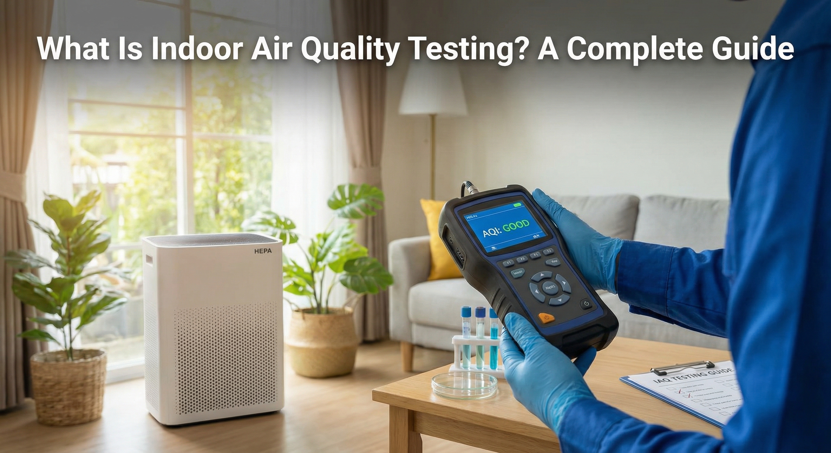 What is indoor air quality testing